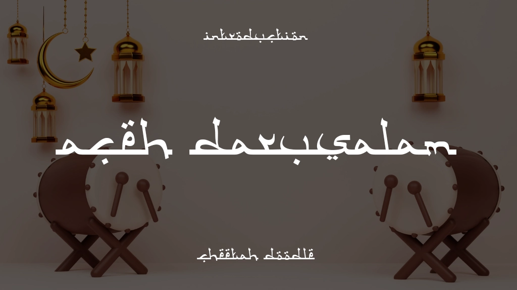 Aceh Darusalam Immagini di esempio dei caratteri  1