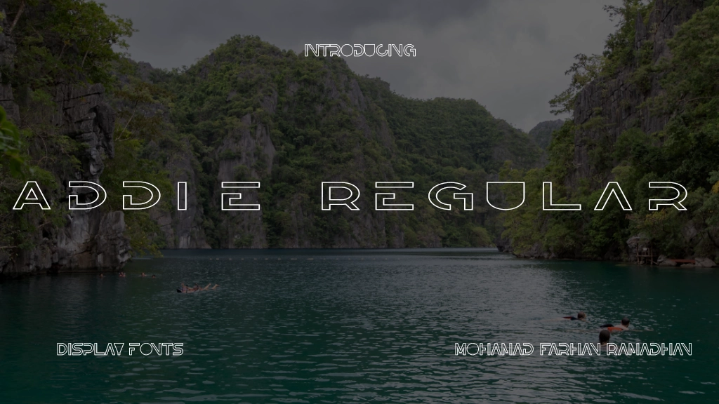 Addie Regular Font Sample Images  1