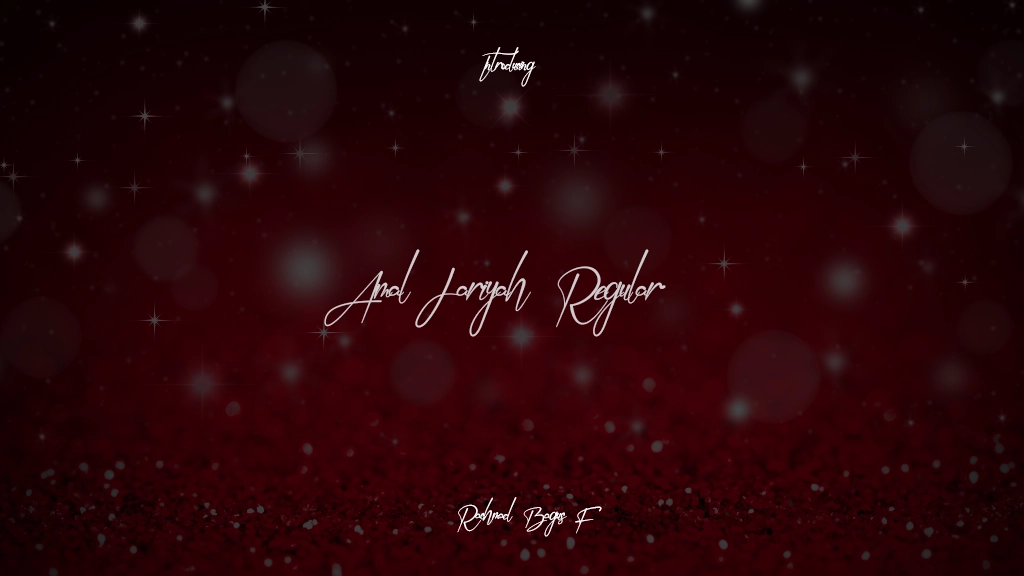 Amal Jariyah Regular Beispielbilder für Schriftarten  1