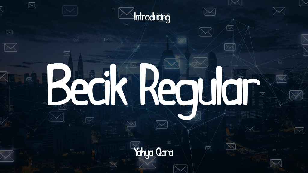 Becik Regular Font Sample Images  1