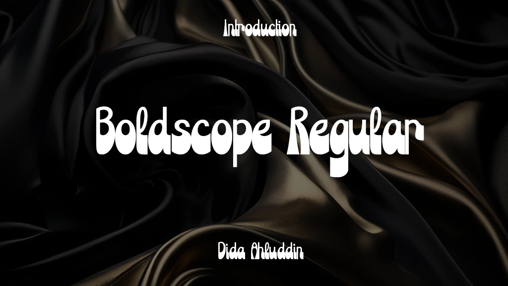 Boldscope Regular Font Sample Images  1