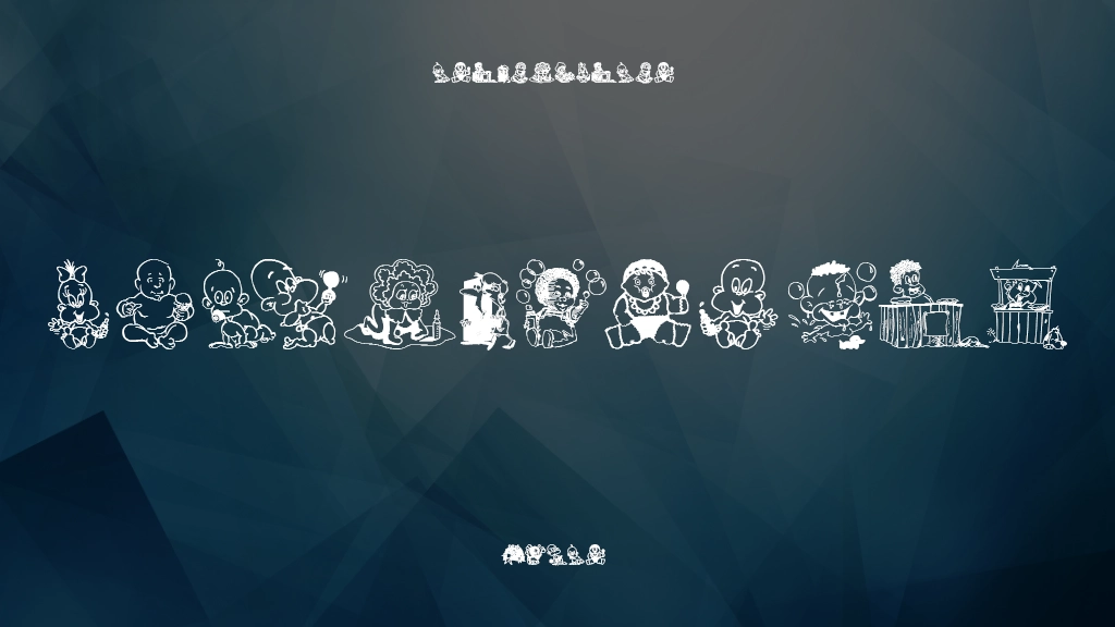 ChildrenBats Font Sample Images  1