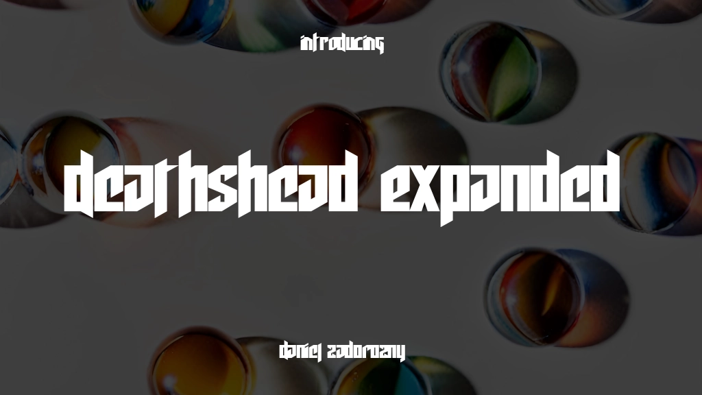 Deathshead Expanded Expanded Font Sample Images  1