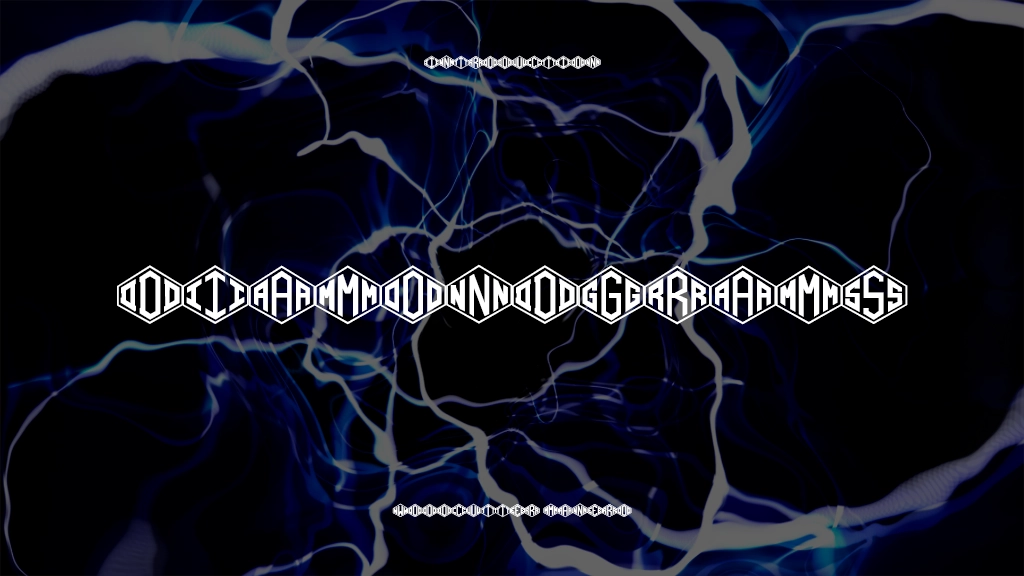 DIAMONDGRAMS Font Sample Images  1