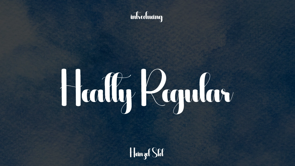 Healty Regular Font Sample Images  1