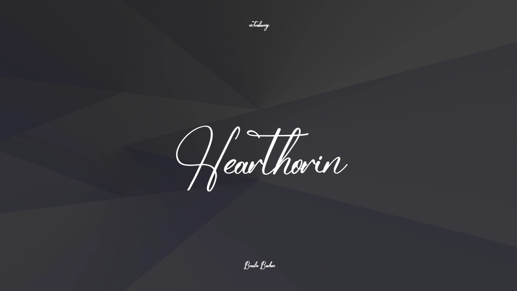 Hearthorin Imágenes de muestra de fuentes  1