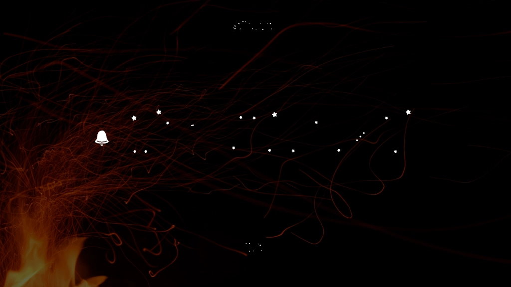 Hello Christmas Fill Trial 字体样本图像  1