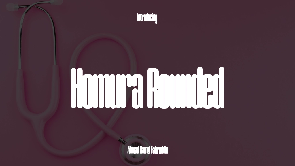 Homura Rounded Font Sample Images  1