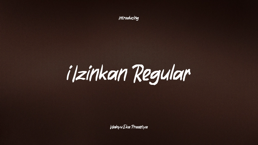 i Izinkan Regular Immagini di esempio dei caratteri  1