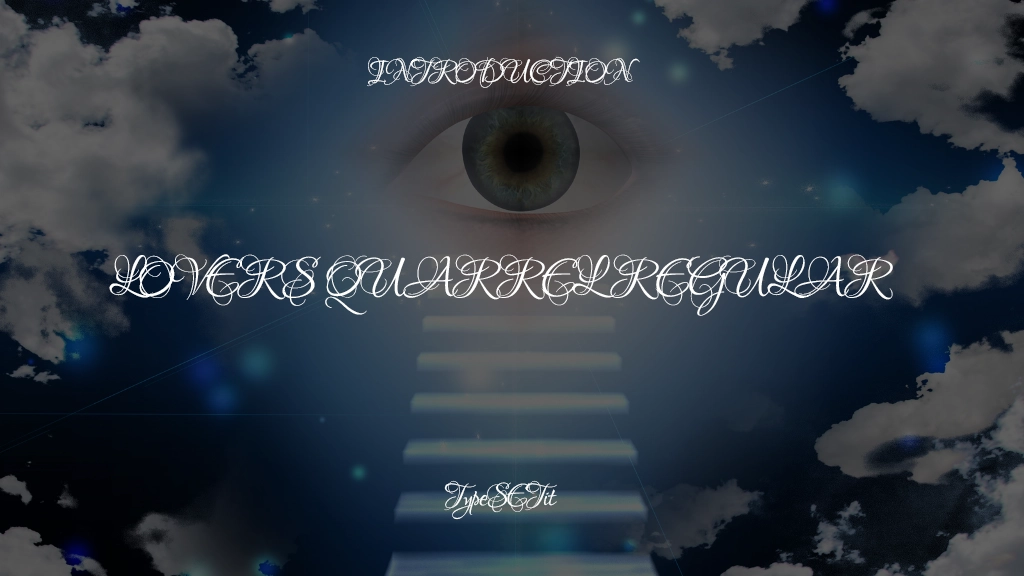 Lovers Quarrel Regular Font Sample Images  1