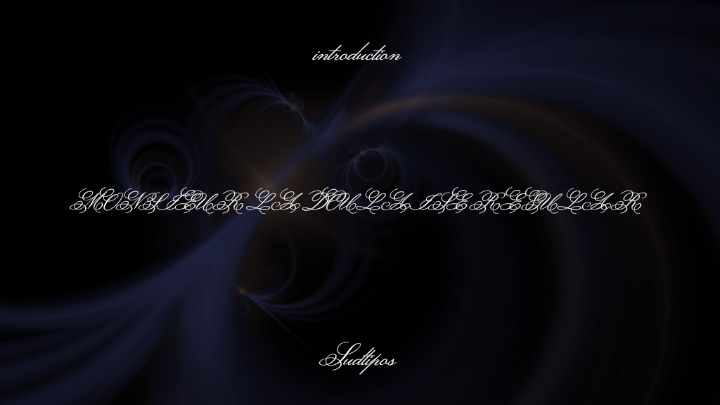 Monsieur La Doulaise Regular Font Sample Images  1