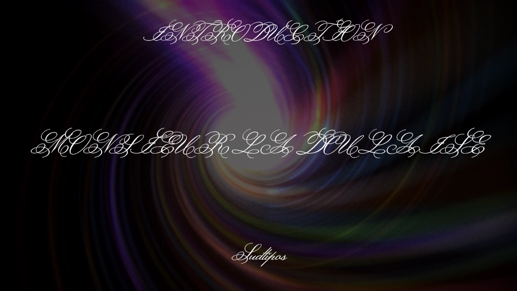 Monsieur La Doulaise Font Sample Images  1