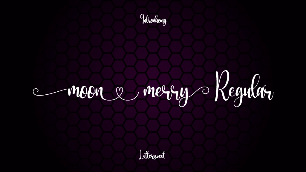 Moon Merry Regular Font Sample Images  1