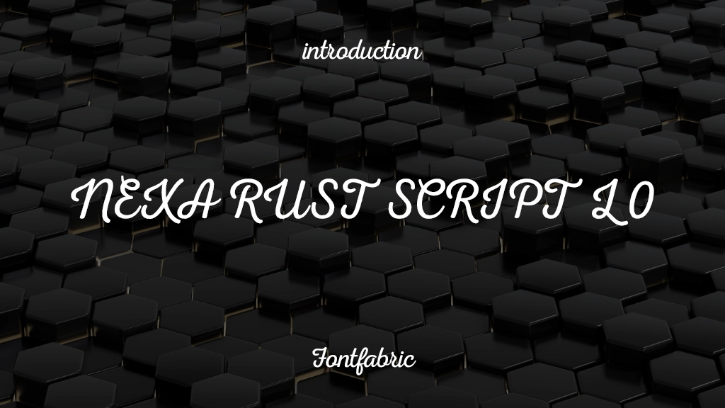 Nexa Rust Script L 0 Font Sample Images  1