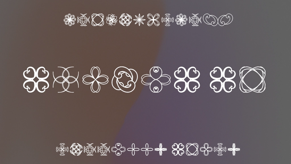 Shapes St フォントサンプル画像  1